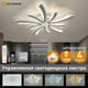 Миниатюра изображения товара Люстра Estares Alessia 100W 5F-APP-750x76-WHITE/WHITE-220-IP20