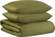 Миниатюра изображения товара Пододеяльник с наволочками Tkano Essential / TK25-DC0001 (оливковый)