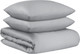 Миниатюра изображения товара Пододеяльник с наволочками Tkano Essential / TK25-DC0008 (светло-серый)