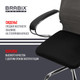 Миниатюра изображения товара Кресло офисное Brabix EX-800 / 532912 (черный/серый)
