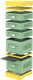 Миниатюра изображения товара Улей Lyson Дадан На 10 Рамок / WKK9G (зеленый/желтый)