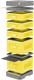 Миниатюра изображения товара Улей Lyson Дадан На 10 Рамок / WKG9Y (желтый/серый)