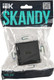Миниатюра изображения товара Розетка IEK Skandy SK-H10-K53 (графит)