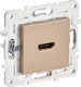 Миниатюра изображения товара Розетка IEK Skandy SK-H10-K98 (песочный)