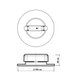 Миниатюра изображения товара Трековый светильник JAZZway MTR16 3405 5Вт 3000К / 5057159