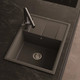 Миниатюра изображения товара Мойка кухонная Abber Quarz AQ2903G (серый)