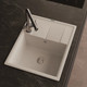 Миниатюра изображения товара Мойка кухонная Abber Quarz AQ2903W (белый)