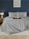 Миниатюра изображения товара Комплект постельного белья GoodNight Just Sateen 2сп с европростыней / 437052 (серый, 50x70)