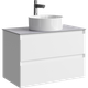 Миниатюра изображения товара Тумба под умывальник Aqwella Geometria GE01082WM+STG814X476GS