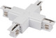 Миниатюра изображения товара Коннектор для шинопровода JAZZway 3P PTR CX-WH / 5063334 (белый)