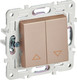 Миниатюра изображения товара Выключатель IEK Skandy SK-V15-0-10-K98 (песочный)