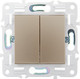 Миниатюра изображения товара Выключатель IEK Skandy SK-V20-0-10-K98 (песочный)