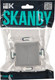 Миниатюра изображения товара Выключатель IEK Skandy SK-V22-0-10-K23 (серебристый)