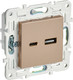 Миниатюра изображения товара Розетка IEK Skandy SK-U22-D31-K98 (песочный)