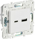 Миниатюра изображения товара Розетка IEK Skandy SK-U22-018-K01 (арктический белый)