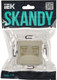 Миниатюра изображения товара Розетка IEK Skandy SK-K20-1-K10 (бежевый)