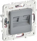 Миниатюра изображения товара Розетка IEK Skandy SK-K20-2-K03 (серый)