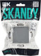Миниатюра изображения товара Розетка IEK Skandy SK-R16-16-44-K03 (серый)