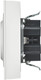 Миниатюра изображения товара Розетка IEK Brite BR-R28-16-K01-F-PRO (белый)