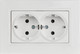 Миниатюра изображения товара Розетка IEK Brite BR-R28-16-K01-F-PRO (белый)
