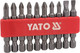 Миниатюра изображения товара Набор бит Yato YT-0483