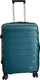 Миниатюра изображения товара Чемодан на колесах DoubleW YF-PP02 с расширением (M, темно-зеленый)