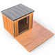 Миниатюра изображения товара Готовая модульная баня Polarspa L2 2.25x2.3x2.55м