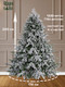 Миниатюра изображения товара Ель искусственная Царь елка Раскидистая премиум заснеженная / РДП/ЗСНЖ-240