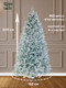 Миниатюра изображения товара Ель искусственная Царь елка Фаворит / ФВР/ГЛ-ФЛ-245 (голубой флокированный)