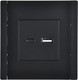 Миниатюра изображения товара Розетка IEK Forte&Piano FP-U22-D31-K02 (черный)