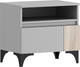 Миниатюра изображения товара Прикроватная тумба Речицадрев Хельга Р393.08 (дуб солерно 708/пепел 622)