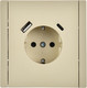Миниатюра изображения товара Розетка IEK Forte&Piano FP-R14-16-U22-018-K10 (ваниль)