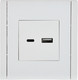 Миниатюра изображения товара Розетка IEK Forte&Piano FP-U22-018-K01 (белый)