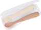 Миниатюра изображения товара Набор столовых ложек для кормления Beaba Set Of 2 1st Age Silic Spoons + Box 913599 (бежевый/коричневый)