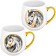 Миниатюра изображения товара Набор кружек Elan Gallery Белая лошадь / 880268