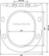 Миниатюра изображения товара Унитаз подвесной с инсталляцией Berges Ventas Rimless + Visam Slim 525 / EX-043239 (с сиденьем)