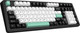 Миниатюра изображения товара Клавиатура Ajazz AK980 V2 (черный/белый/бирюзовый)