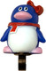 Миниатюра изображения товара Звонок для велосипеда Joy Kie Пингвин 61-21