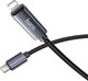 Миниатюра изображения товара Кабель Hoco X112 Type-C to Lightning (1м, черный)