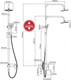 Миниатюра изображения товара Душевая система со смесителем Wisent WP735-001