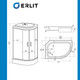 Миниатюра изображения товара Душевая кабина Erlit ER351226L-C2-RUS