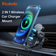 Миниатюра изображения товара Держатель для смартфонов McDodo CH-1600 15W Dual Coil Wireless Car Charger (черный)
