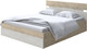 Миниатюра изображения товара Двуспальная кровать Proson Milton с ПМ 180x200 (бунратти/дуб шамони светлый 124)