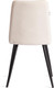 Миниатюра изображения товара Стул Tetchair Asti Trend велюр (молочный/черный)