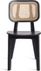 Миниатюра изображения товара Стул Tetchair Odin дерево вяз/ротанг (черный)