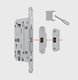 Миниатюра изображения товара Замок врезной AGB Touch&Close / B06502.50.FM (белый)