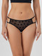Миниатюра изображения товара Комплект женских трусов Mark Formelle 412438-3 (р.102, бантики на черном-1)