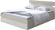 Миниатюра изображения товара Двуспальная кровать Proson Milton с ПМ 160x200 (ясень шимо светлый/дуб шамони светлый 124)