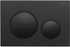 Миниатюра изображения товара Кнопка для инсталляции BelBagno BB-17C-NERO.M