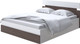 Миниатюра изображения товара Двуспальная кровать Proson Milton с ПМ 180x190 (белый/ясень шимо темный)